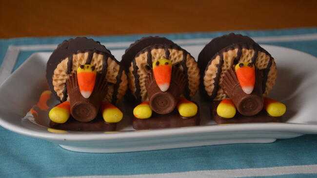 Thanksgiving Turkey Cookies