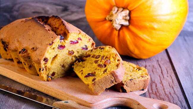 Pumpkin Cranberry Bread